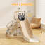 Feanch 57'' W Plastic Freestanding Slide-98128847