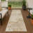 Machine Washable Indoor/Outdoor Chantille ACN2371 Abstract Rug-884489586