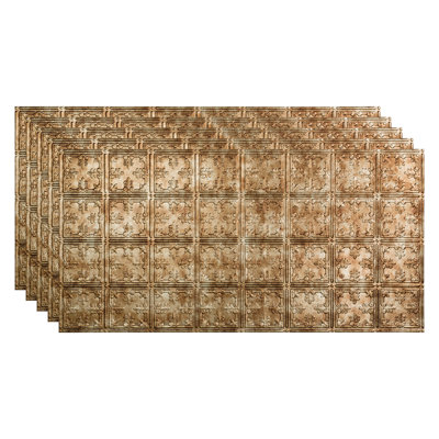 Panneau de plafond décoratif en vinyle 10 pi x 4 pi FASÄDE