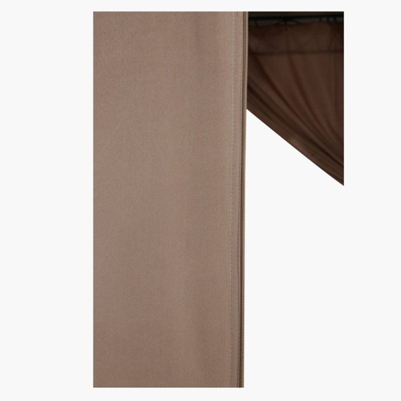 Dubai Gazebo 3x3m Mocha, Brown