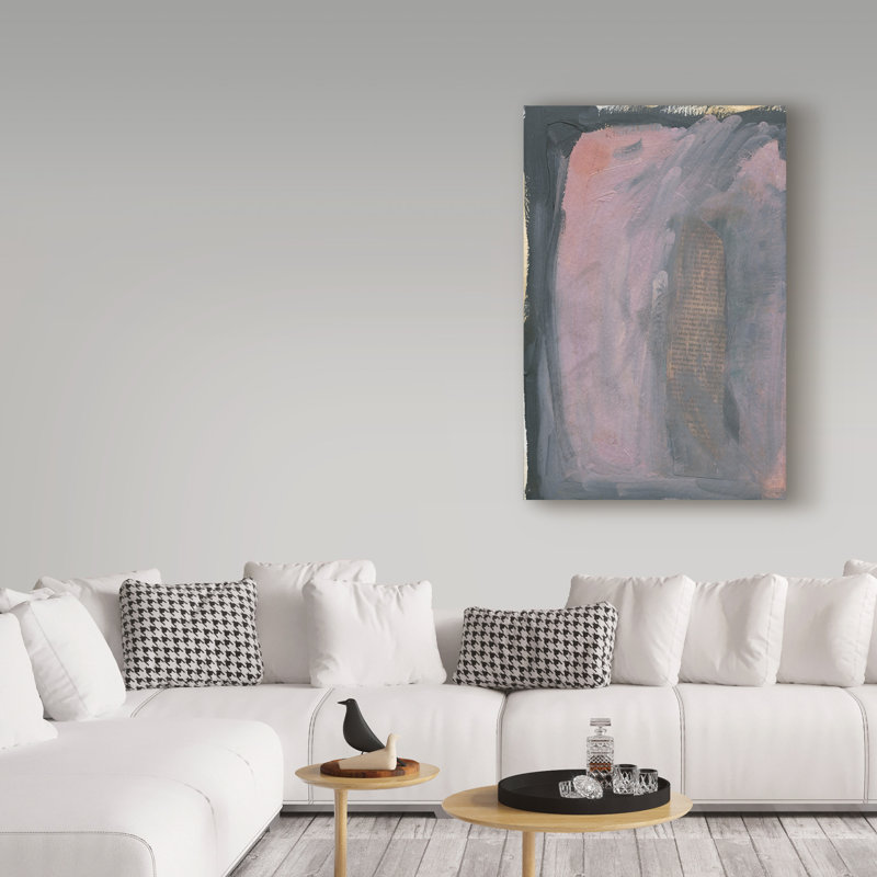 « abstract texture 1 », reproduction de peinture à l’acrylique sur toile tendue, H 32 po x l 22 po x P 2 po