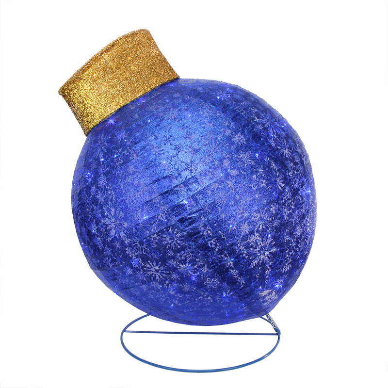 Décoration de Noël d'extérieur 36 "scintillante 36", Bleu