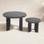 Ensemble de 2 tables basses de patio en aluminium Frances-123514880