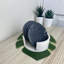 Black Terrazzo Coaster Set with Holder