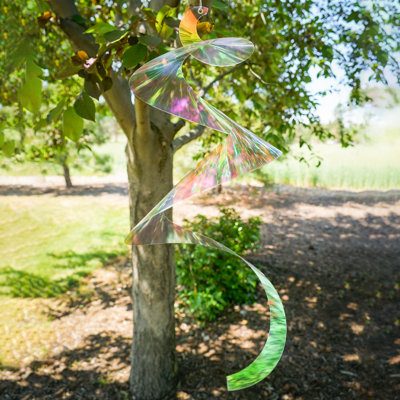 30-inch Iridescent Twister Tail Spinner