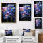 Mauve noir irisé irisé I sur impression sur toile-1894424435-1894424434