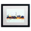« paris france horizon blue », impression encadrée-69336148-17771114
