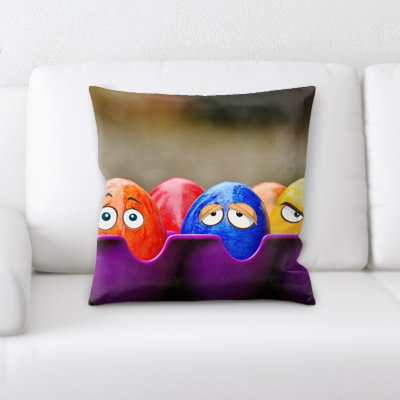 Microsuede Throw Pillow