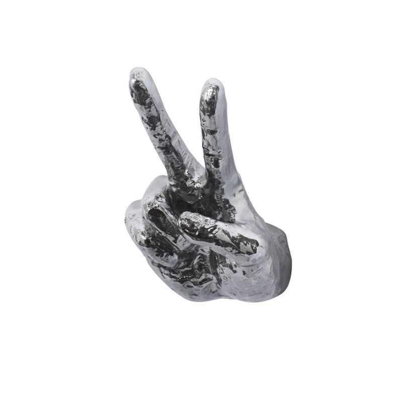 People Wall Decor on Stone, Silver