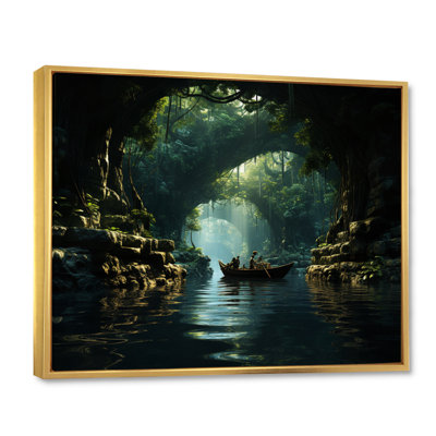 Dominicain Mangrove Mysteries - reproduction sur toile