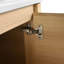 Freestanding Plywood Storage Cabinet With Dual Soft Closing Door Structure
