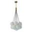 13 - Light Chandelier Cluster Chandelier with Metal Accents