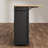Kitchen Island Cart on Wheels with Foldable Table - 2-Tier Rolling Cart with Storage Shelf and Towel  for Kitchen Use-1417750058
