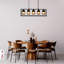 5 - Light Kitchen Island Chandelier