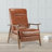 Wood Arm Push Back Recliner-1489231971