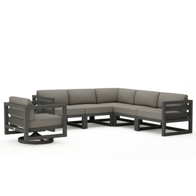 Avion 6 Piece Sectional Set With Swivel