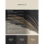 Tapis à motif d'arc moderne noir et beige lavable à la machine Burj Khalifa-1962025058