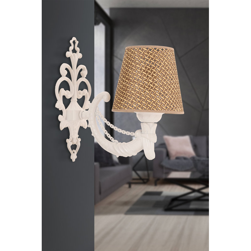 Lampe murale, Blanc