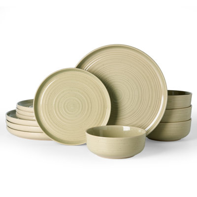 12-Piece Stoneware Dinnerware Set