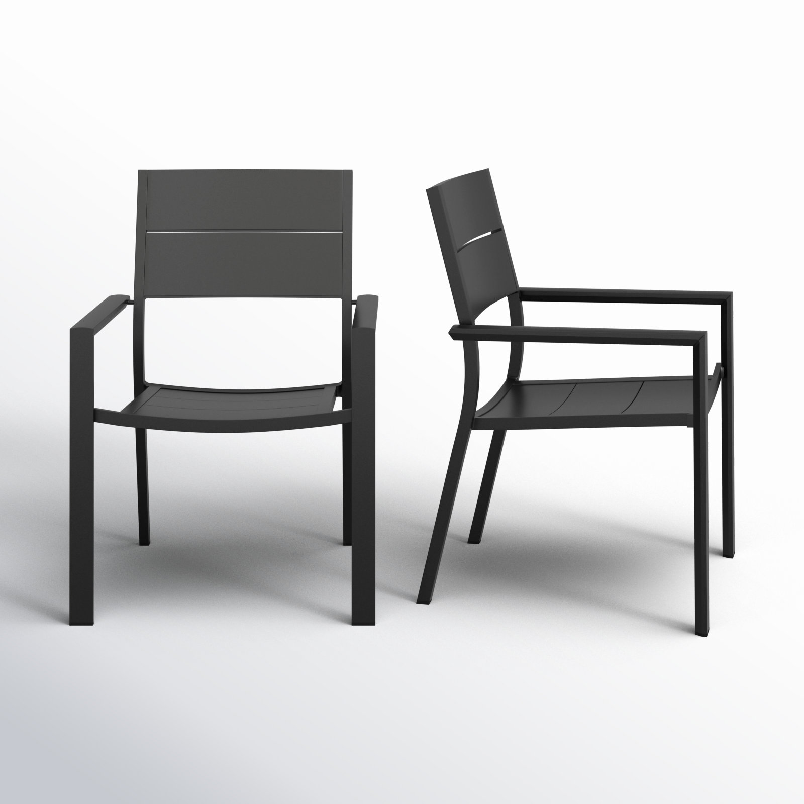 Rafael Stackable Patio Armchair