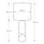 Athaleyah Porcelain Table Lamp-328444416