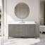 Meuble-lavabo simple 60 po avec plateau en marbre d'ingénierie 60 po-105275189-105275186