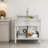 Freestanding Commercial Restaurant Kitchen Sink With Pull-Out Faucet