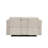 Galya Light  Chenille Motion Loveseat W/Console