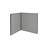 Corner 1 Person Cubicle-59876885