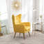 Fauteuil en velours capitonné 30,25 po Rily-1831789012