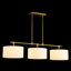 Luminaire suspendu pour îlot de cuisine à 3 lumières à intensité variable-61150348