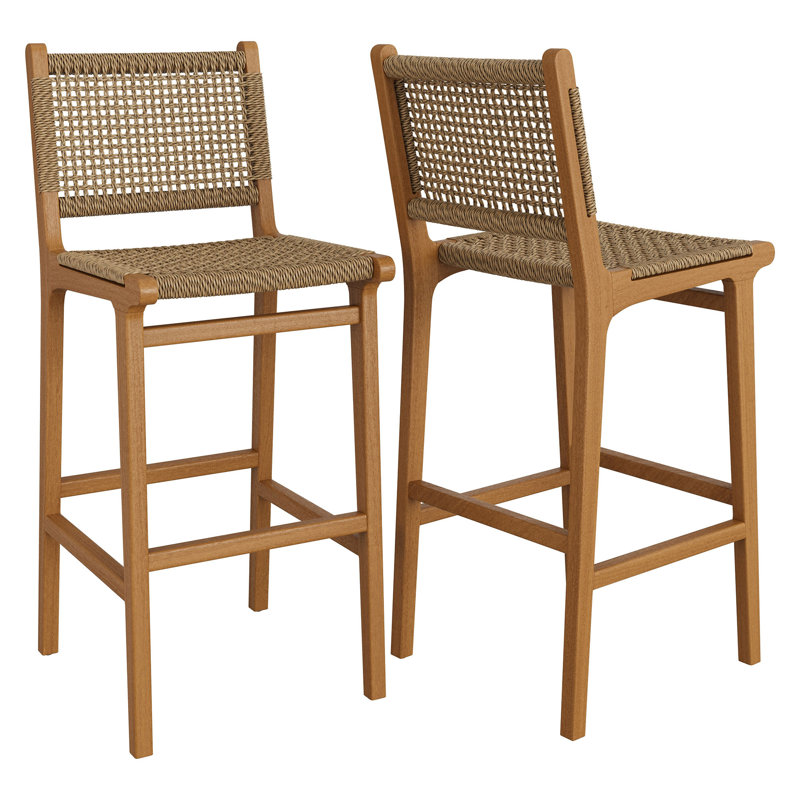 Ensemble de 2 chaises de bar Rowe