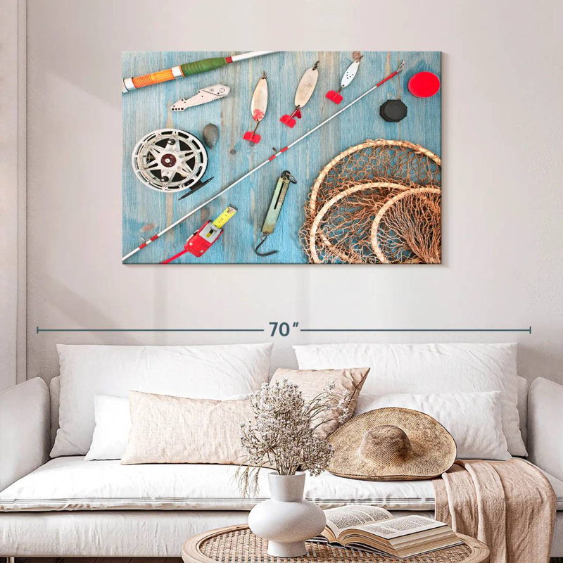 Outils de pêche Senne, H 30 po x l 45 po