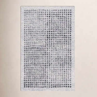 Everdine Hand-Tufted Geometric Wool Rug