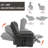 Dual Motor Infinite Position Heat Massage Power Lift Recliner Chair with USB Ports-753028741