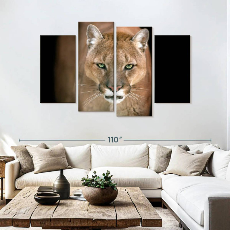 Puma féroce Brampt, H 54 po x l 84 po