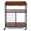 Freeburg Metal Bar Cart
