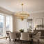 Lustre 47 po Gold Farmhouse 