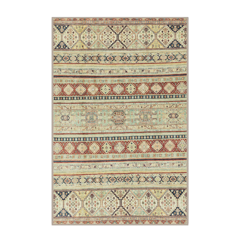 Abstract Indoor Rug, Rectangle 3' x 5'