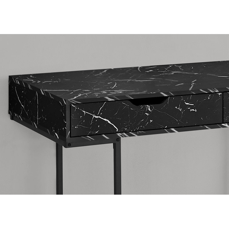 Bureau d'ordinateur, Noir