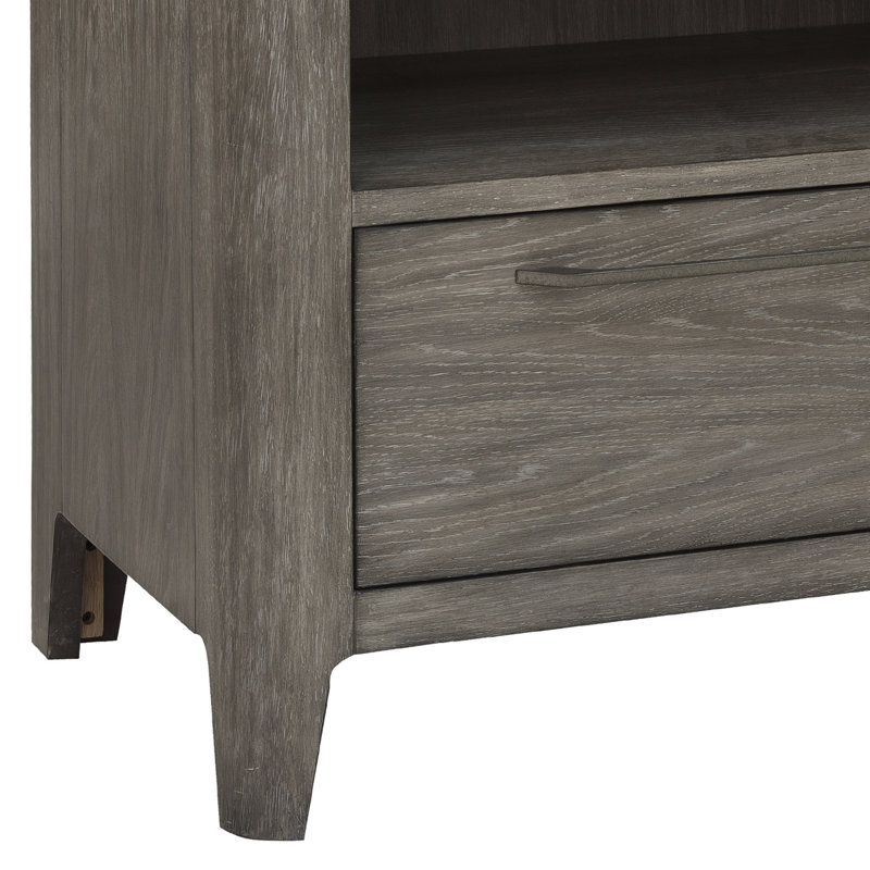 Griffith Brown Wooden Bachelor's Chest with 1 Drawer