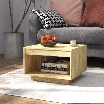 Latourette Solid Wood Solid Coffee Table with Storage