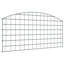 50cm H x 100cm W Steel Border Fencing Included