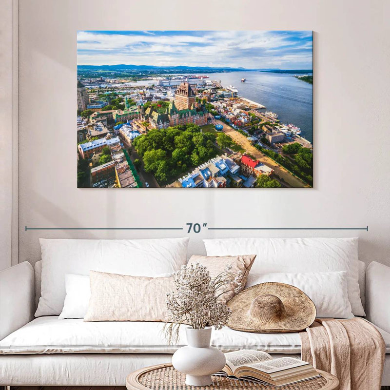 Rorry Quebec, 32" H x 48" W