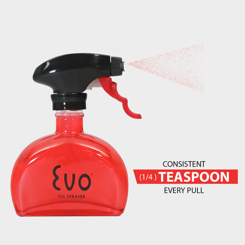 Vaporisateur Evo Glass Trigger, H 5 po x l 6 po x P 2 po, Rouge