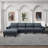 Upholstered L-Shaped Sectional Reversible-1392094887