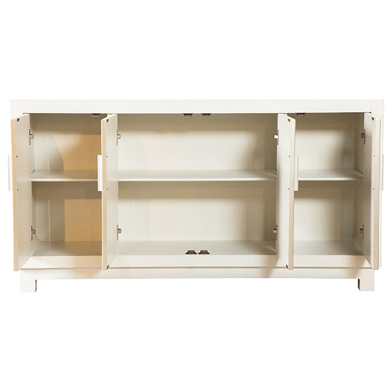 Armoire d'appoint rectangulaire à 4 portes