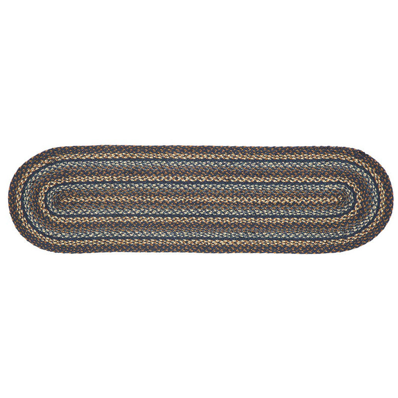 Celep Area Rug, Blue/Black/Brown