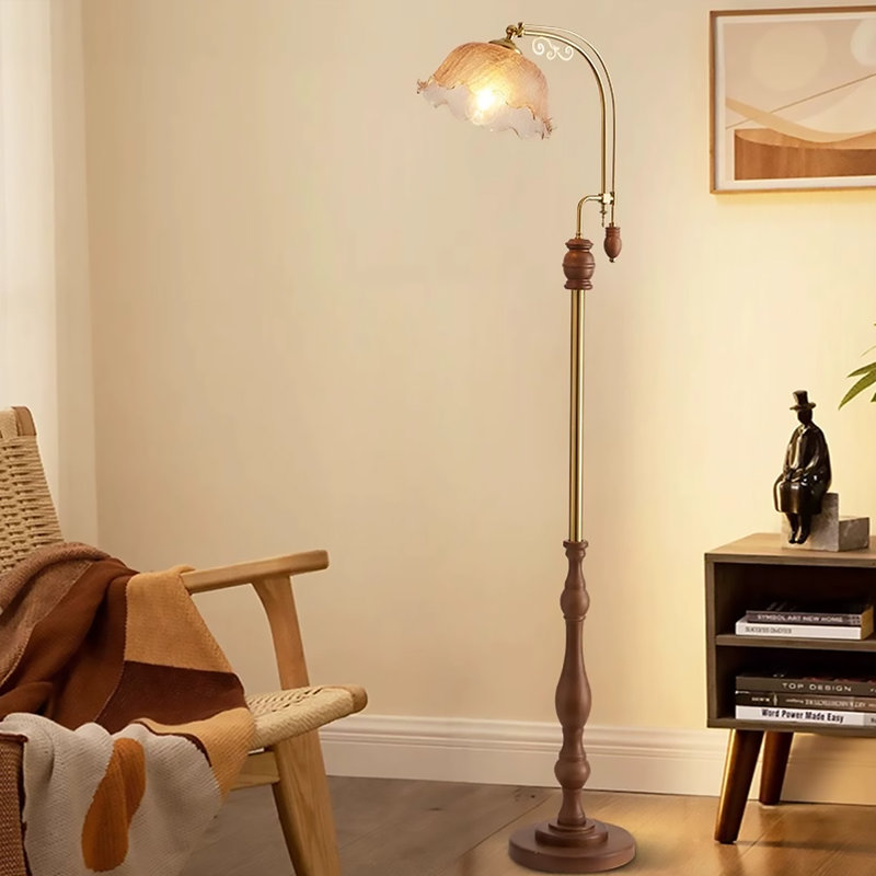 Lampe sur pied de luxe rétro