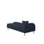 Masuda Velvet Chaise Lounge